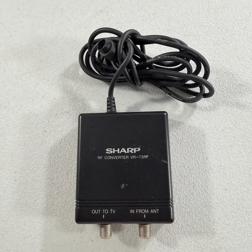 Sharp VL-C73C VHS-C Camcorder Video Camera POWERS ON AS IS READ